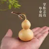 Adorno Natural de Calabaza Pequeña para Sostener en la Mano con Cabeza de Dragón, Calabaza Premium de Piel Morada para Manipulación Suave, Pieza de Exhibición y Adorno Colgante