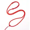 Cordón para colgante de jade tejido a mano, cadena de collar para hombres y mujeres, amuleto de jade, colgante de Buda de jadeíta, cordón para colgar amarillo, rojo, negro
