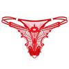 Ropa interior sexy nueva tanga de mujer de tiro bajo moda japonesa y coreana anillo doble para mujer pantalones t transparentes de tentación comercio exterior transfronterizo