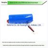 Bateria de lítio 18500, bateria de lítio 3,7 V com placa de proteção, bateria de íon-lítio, escova de dentes elétrica, irrigador dental, bateria de lítio