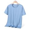 Camiseta de Secado Rápido para Hombre, Seda de Hielo, Estilo Delgado de Verano, Top Casual Deportivo de Manga Corta para Mujer, Fitness, Ciclismo, Running, Transpirable, Top Ultraligero