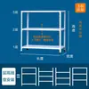 Prateleira de Armazenamento de Três Camadas Chão Prateleira de Ferro Multicamadas Pequena Doméstica Cozinha Pequena Simples Prateleira Rack de Armazenamento