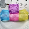 Venta caliente transfronteriza bloques cubo lentejuelas color sólido transparente maltosa descompresión sensorial apretar descompresión ventilación juego