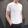 Camiseta Masculina de Manga Curta 2026 Nova Verão Masculino Tops Finos Camisa de Manga Meia Slim Fit Camiseta de Secagem Rápida para Homens