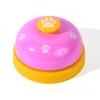Treinador de Sino para Animais de Estimação, Pegadas com Correspondência de Cores, Treino Divertido para Cães, Artefato de Ordenação, Brinquedo Intelectual para Cães, Sino de Refeição Atacado
