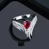 Anillo de alas de moda creativa de metal al contado transfronterizo anillo simple de diamante anillo de personalidad de temperamento para mujer joyería