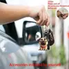 Ornamentos Pendentes Criativos Fofos de Cachorro em Acrílico Transfronteiriços Acessórios para Carro Decoração de Interior Pingentes para Carro