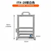 Chasis Abierto Matx Rack para Chasis de Computadora Aleación de Aluminio Atx Creativo Personalizado Itx Escritorio Chasis Refrigerado por Agua