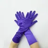 Guantes de protección solar de longitud media para verano, guantes para mujer adulta, guantes elásticos de colores largos de spandex, guantes de etiqueta