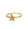 Serie Playa Nuevo Océano Anillo Concha Estrella de Mar Anillo Collar Joyería de Vacaciones Costeras para Mujer Venta al por Mayor