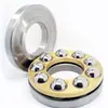 Producción F10-18 rodamiento plano 10*18*5.5 rodamiento de bolas de empuje plano F10-20F12-21F12-23
