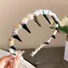 Diadema de Cinta para Atar el Cabello, Pasador de Alta Corona para Uso Diario, Accesorio para el Cabello Trenzado, Diadema para Recoger el Cabello