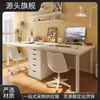 Escritorio con Escritorio Desplegable Integrado para Habitación de Niña, Escritorio de Computadora, Escritorio de Trabajo, Escritorio de Estudio, Escritorio Doble de Oficina para Alquiler