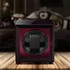 Caja de reloj de alta gama para el hogar en stock caja de almacenamiento vertical dispositivo de carga automática para reloj mecánico caja de carga eléctrica