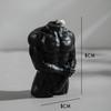 Velas de aromaterapia corporal masculina e feminina por atacado Europa e Estados Unidos cross-border ins criativos enfeites de velas artesanais presentes