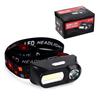 Cabezal de carga de interfaz USB multifuncional transfronterizo COB emergencia al aire libre LED pesca nocturna fácil de llevar luz fuerte faro pequeño