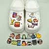 Serie de Cultura Alimentaria de Oriente Medio de Amazon Decoraciones para Zapatos Accesorios para Zapatos de Goma Suave de PVC Hebillas Creativas de Zapato para DIY Accesorios para Zapatos
