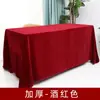 Mantel de Boda de Terciopelo Dorado Mantel Rojo Rectangular para Reuniones de Oficina Puesto Callejero Mantel de Terciopelo para Eventos Celebración de Compromiso