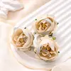 Botões de Rosa DIY Guirlanda de Flores Acessórios para Penteado Materiais Acessórios para Roupas Arte Floral Fabricante de Casamentos Atacado Rosas Artificiais