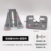 Perfil de Alumínio Industrial Base de Pé de Aço Carbono 303060404080850100 Base de Pé para Piso Conector Quadrado Fixação
