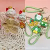 Oso Flor de Oro Puro 999 "Te Amo por Diez Mil Años" Colgante de Oro Serie Navideña Cordón Promoción de Transmisión en Vivo de Tiktok