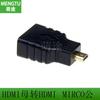 Adaptador HDMI micro a HDMI estándar micro a HDMI hembra