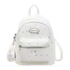 Mochila de Alto Valor para Meninas Japonesa Tendência Estudante do Ensino Fundamental Estampa de Bolinhas Mochila Dopamina Soft Girl Mochila de Viagem Feminina