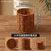 Bandeja de rattan sintético, prato para servir vegetais para fondue ao ar livre, prato de frutas, cesta de vegetais, cesta de lanches, cesta para batatas fritas