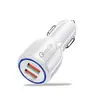Cargador de Coche Cargador USB para Coche Bola de Bolos Doble USB Cargador Rápido para Teléfono Móvil Cargador de Coche Coche