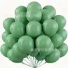 Amazon Transfronterizo 10 pulgadas 12 pulgadas Color Retro Set de 30 Piezas para Fiesta de Cumpleaños de Bebé Niños Mes Completo Decoración