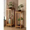 Estante de flores casero estilo chino, tipo de pie para sala de estar, nuevo estilo 2025, estante de flores interior multicapa, tendedero de flores, estante de almacenamiento