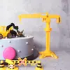 Decoração de bolo história de carro decoração de escavadeira infantil carro de fricção carro de corrida carro esportivo bandeira de inserção de cartão