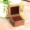Caja de anillo de madera de alta gama, caja de almacenamiento para protección de anillos, caja para pendientes, caja de almacenamiento de joyas, caja de anillo magnética, caja para pendientes