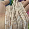 2*3mm Ágata Rosa Dongling Corte Recto Bolas Redondas Cuentas Sueltas Accesorios para Joyería DIY Pulsera Cuentas Espaciadoras Productos Semiacabados Venta al por Mayor