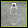 Tapa de aluminio botella transparente 100ml cebo botella pequeña de medicina champú botella pequeña de muestra 100ml Tónico rocío puro botella
