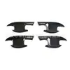 Adequado para 26 Modelos de Subaru Forester, Modificação Externa Preto Brilhante, Maçanetas Decorativas, Conchas das Portas e Espelhos Retrovisores