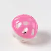 Pelota Juguete para Gatito, Pelota Hueca de Plástico con Sonajero Incorporado, Pelota Juguete tipo Pelota para Gato, Juguete para Mascotas de Autoentretenimiento y Alivio del Aburrimiento