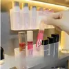 Set combinado para uso doméstico, gabinete de espejo sin taladro, caja de almacenamiento transparente, set de labiales y cosméticos, almacenamiento simple en puerta de gabinete