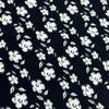Novidade 110g chiffon opaco cetim liso estampado floral tecido para vestido feminino camisa turbante