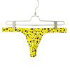 Tanga sexy para hombre talla europea ropa interior para hombre estrellas divertidas cintura baja bolsa para hombre ropa interior tipo T para hombre B807