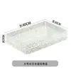 Caixa Longa Quadrada Transparente Loja de Hot Pot Prato de Floco de Neve e Gado Cozinha Criativa Japonesa Churrasco Prato de Gelo Sashimi Travessa de Frutos do Mar