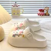 Sandalias perforadas estilo Birkenstock de EVA con suela gruesa para mujer, adecuadas para usar al aire libre en verano, versátiles, dulces, ligeras, transpirables y de punta cerrada