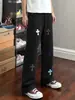 Jeans de diseño de calle estilo americano para hombre, nueva colección 2026, pantalones rectos casuales holgados de moda