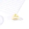 Pinza de Agarre Pequeña de 2.5CM Corazón Torcido Pinza para el Cabello de Mujer Pinza de Agarre para Flequillo Mate Pinza de Tiburón Agarrador de Cabello Tocado Transfronterizo