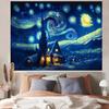 Paño Colgante Paisaje Curativo de Van Gogh ins Paño de Fondo Paño de Pared para Habitación Fondo de Cabecera para Dormitorio Lienzo Pintura Colgante de Nicho
