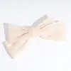 Estilo Coreano Novo Prendedor de Mola com Laço Cor Sólida Versátil Grampo de Cabelo Presilha Bico de Pato Acessório de Cabelo Princesa Fugitiva Grampo Superior Ornamento de Cabelo