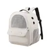 2025 Nueva Bolsa para Gato Gran Capacidad Portátil Exterior Transpirable Perro y Gato Fondo Duro No Deformable Ligera Mochila para Mascotas