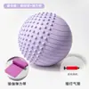 Pelota de Pilates, pelota de yoga engrosada y antiexplosión, pelota de presión abdominal para mujeres, pelota de masaje mate esmerilado con puntos elevados para rodar el abdomen, pelota de fitness