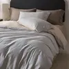 2026 Novo Modelo Versão 100A Versão 60X16B S50 Contagem Algodão de Fibra Longa Roupa de Cama Jacquard Espesso Conjunto de Quatro Peças com Botões