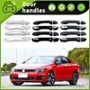 Adecuado para 15-21 Volkswagen Lingdu Lamando decoración de manija de puerta tazón de manija de puerta accesorios antiarañazos